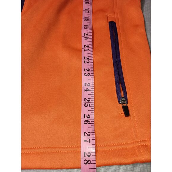 CHAMPION:  Clemson Tigers Orange Full Zip-Up Jacket, Men Size M - Picture 5 of 7